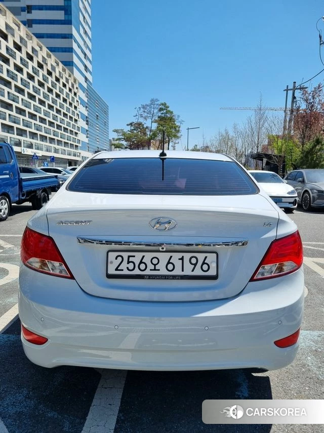Hyundai Accent (New type) 2019 Белый из Кореи, фото 3