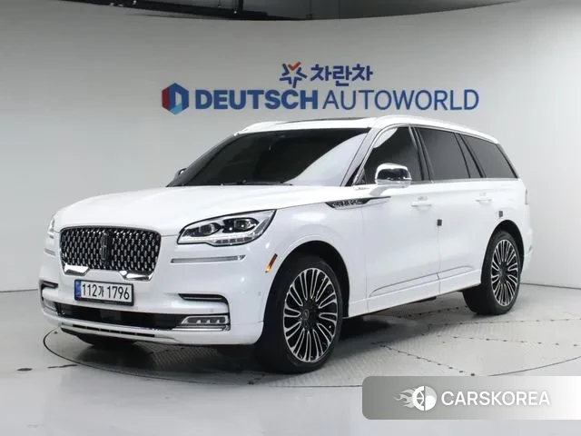 Lincoln Aviator 2nd generation 2022 Черный из Кореи, фото 3