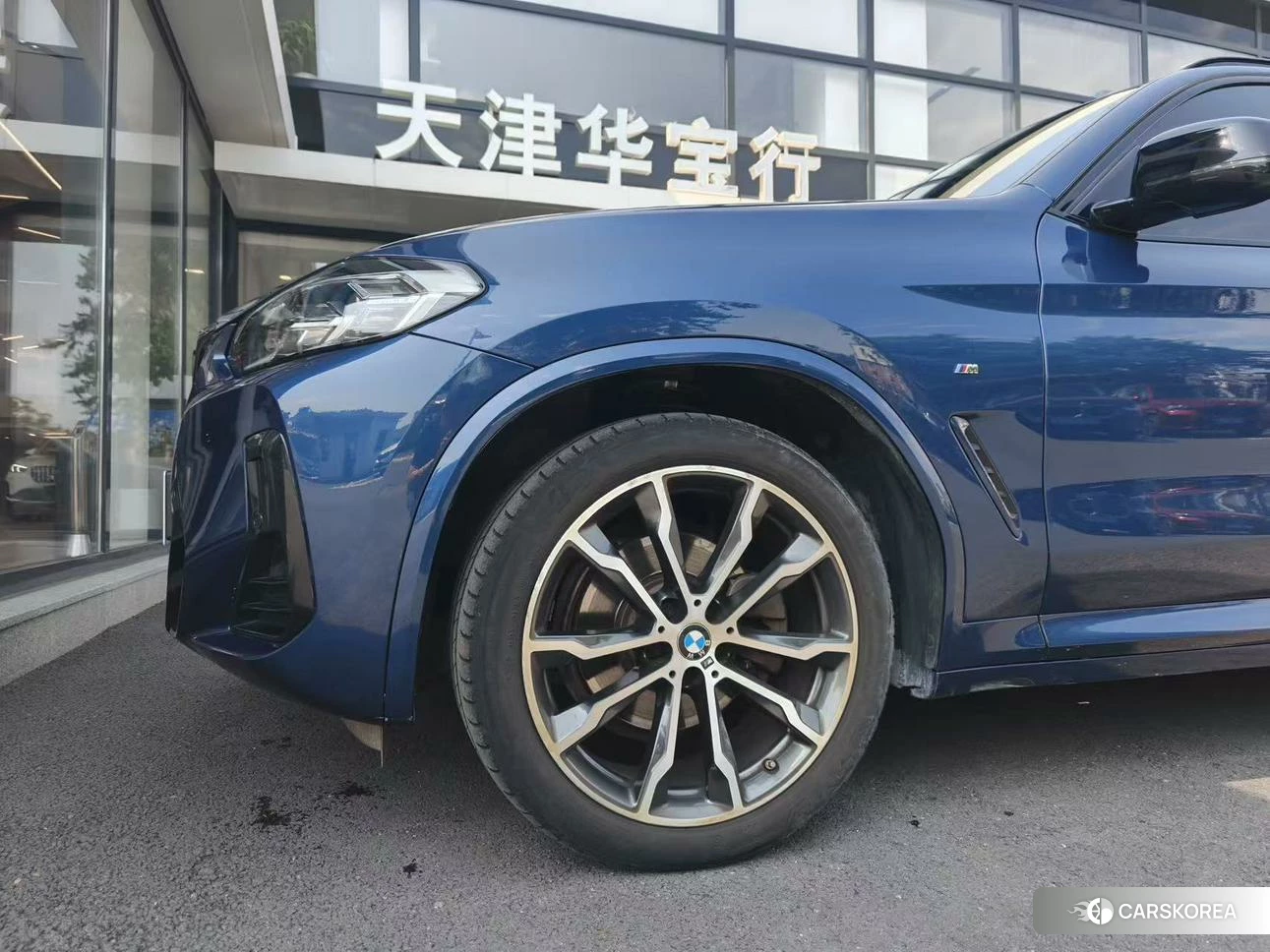 BMW X3 2021 Синий из Китая, фото 3