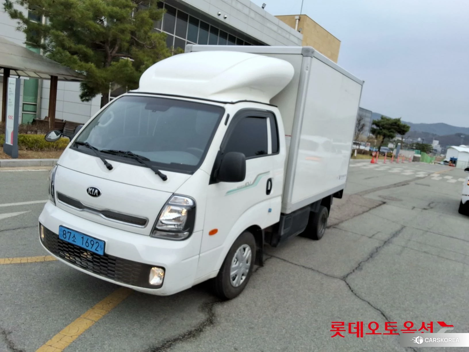 Kia Bongo Ⅲ EV Plus Built-in Car 2021 Белый из Кореи, фото 6