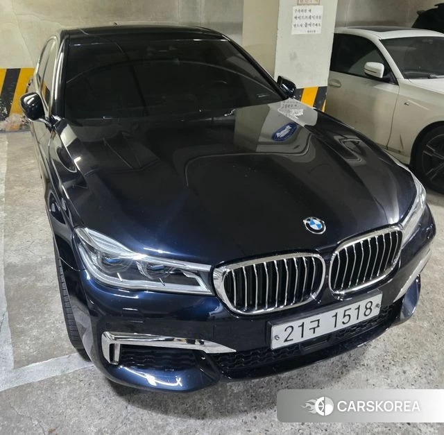 BMW 7 Series (G11) 2018 Черный из Кореи, фото 3