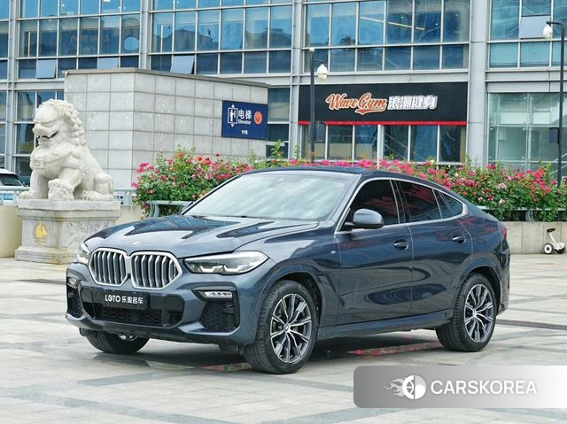 BMW X6 2021 Темно-серый из Китая, фото 4