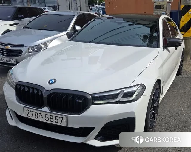BMW 5 Series (G30) 2020 Белый из Кореи, фото 3