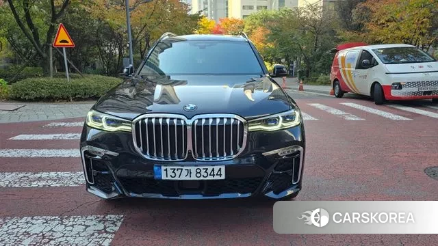 BMW X7 (G07) 2021 Синий из Кореи, фото 3