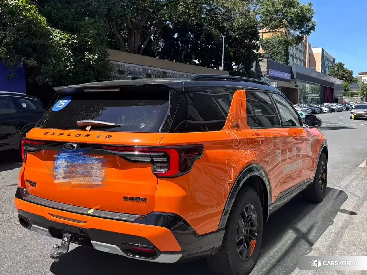Ford Explorer 2024 Yellow/orange из Китая, фото 4