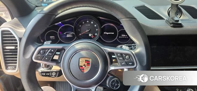 Porsche Cayenne (PO536) 2022 Черный из Кореи, фото 3