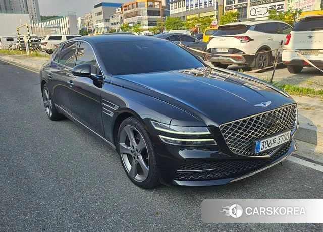 Genesis G80 (RG3) 2021 Черный из Кореи, фото 3