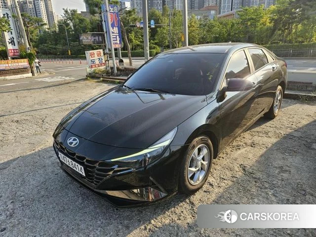 Hyundai Avante (CN7) 2021 Черный из Кореи, фото 5
