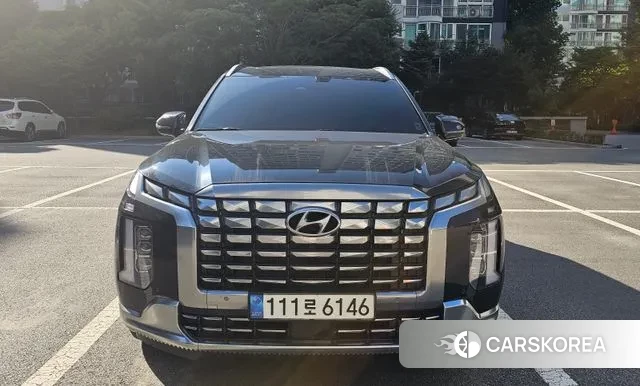 Hyundai The New Palisade 2023 Темно-зеленый из Кореи, фото 5