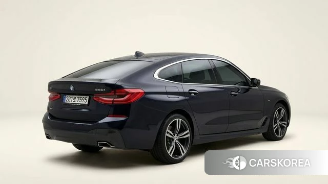 BMW 6 Series GT (G32) 2022 Черный из Кореи, фото 3