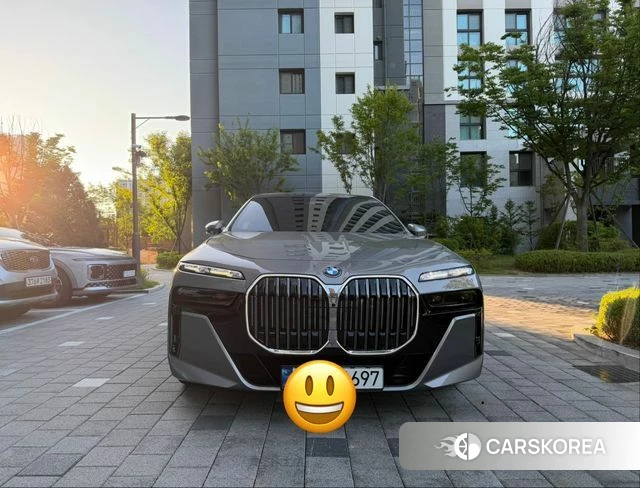BMW 7 Series (G70) 2023 Серебряный из Кореи, фото 5
