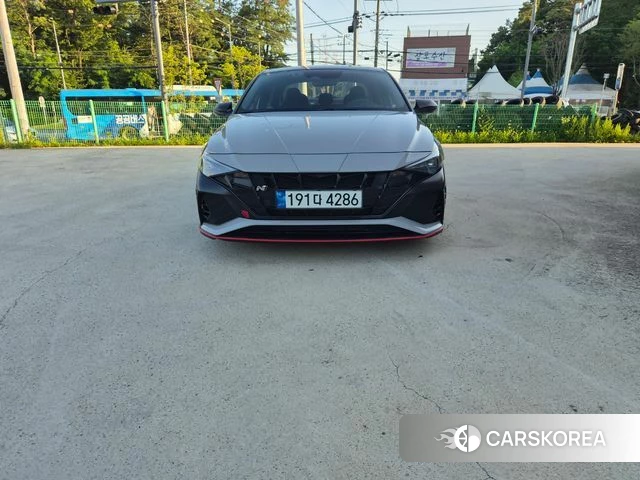 Hyundai Avante (CN7) 2022 Серебристо-серый из Кореи, фото 6