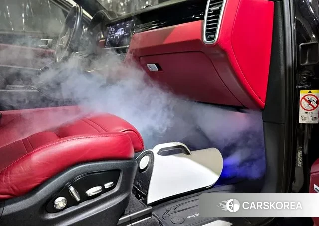 Porsche Cayenne (PO536) 2020 Черный из Кореи, фото 3