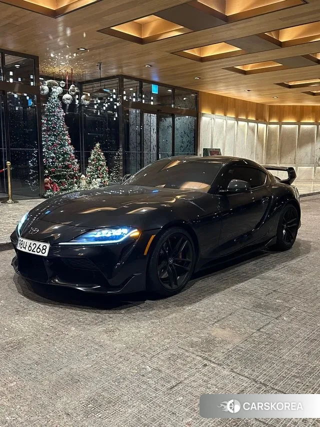 Toyota Supra 5th Generation 2021 Черный из Кореи, фото 3