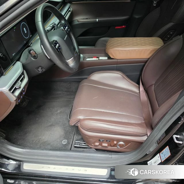 Hyundai Grandeur Hybrid (GN7) 2023 Черный из Кореи, фото 3