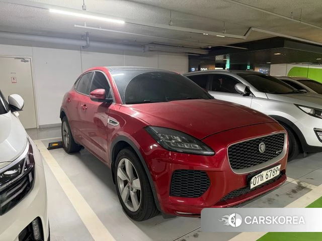 Jaguar E-PACE 2018 Красный из Кореи, фото 3