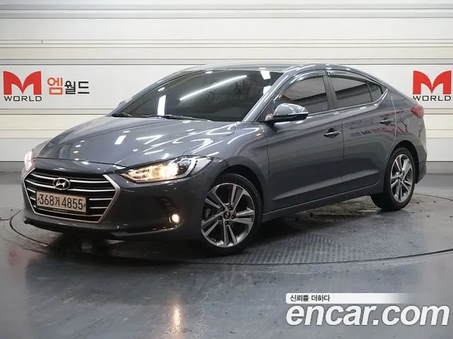 Hyundai Avante AD id 2434574 из Кореи 13