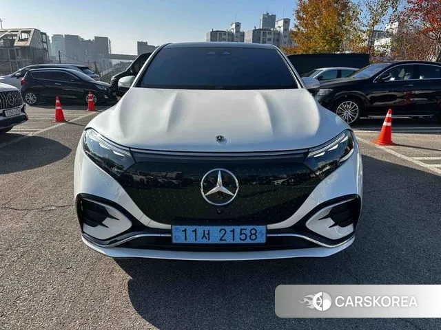 Mercedes-Benz EQS SUV X296 2023 Белый из Кореи, фото 5