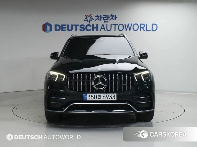 Mercedes-Benz GLE-Class W167 2022 Темно-зеленый из Кореи, фото 3