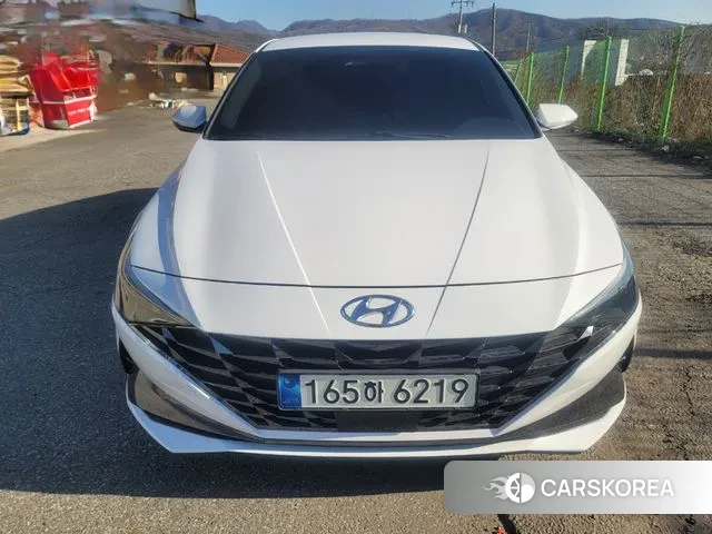 Hyundai Avante (CN7) 2021 Белый из Кореи, фото 5