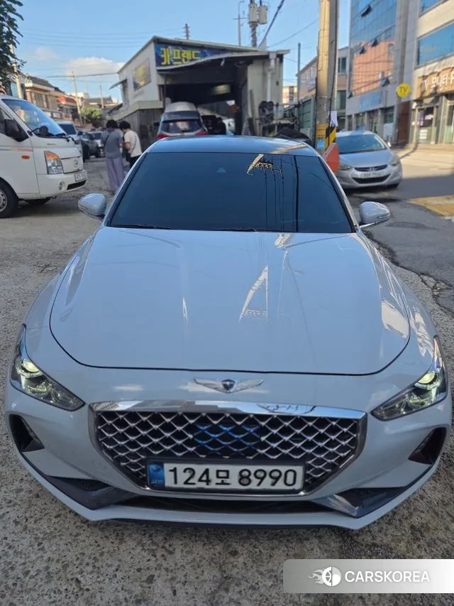 Genesis G70 2020 Светло-серебряный цвет из Кореи, фото 3