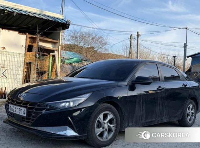 Hyundai Avante (CN7) 2021 Черный из Кореи, фото 4