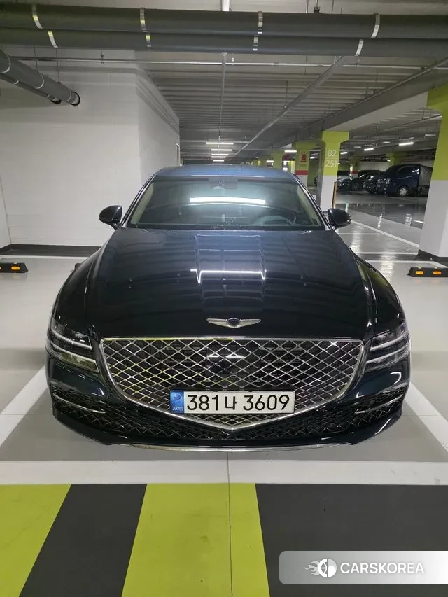 Genesis G80 (RG3) 2021 Синий из Кореи, фото 3