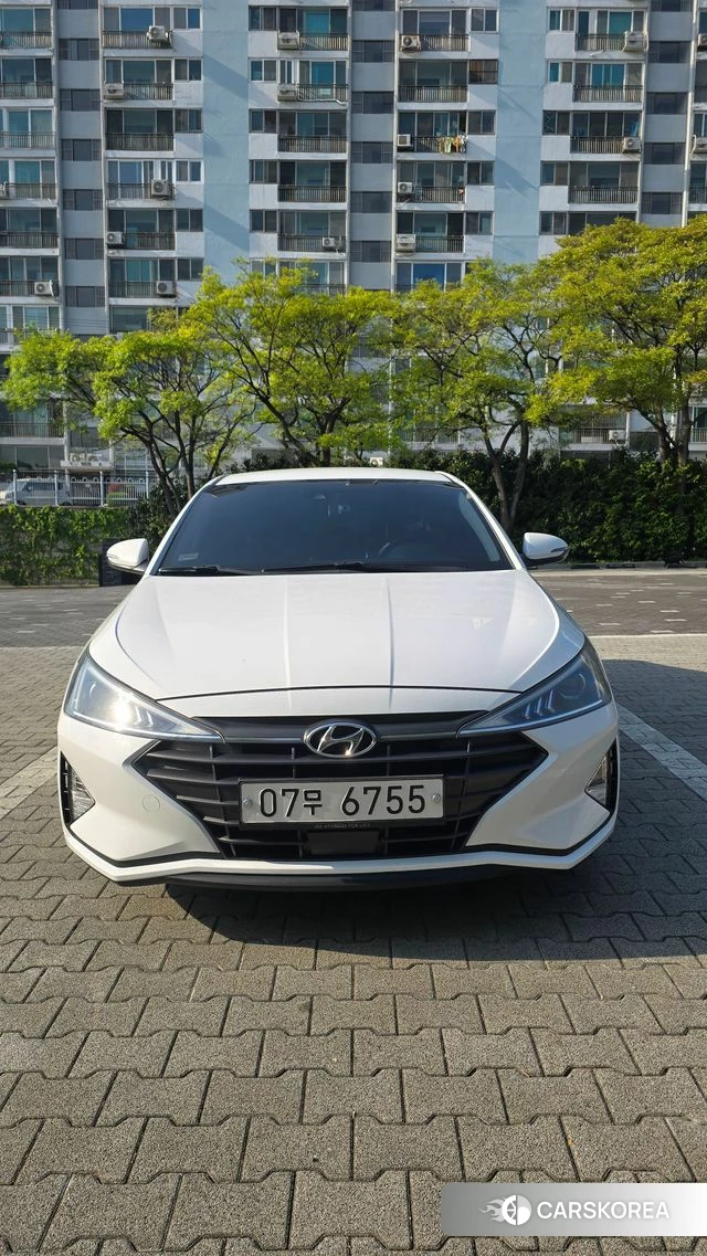 Hyundai The New Avante AD 2018 Белый из Кореи, фото 3