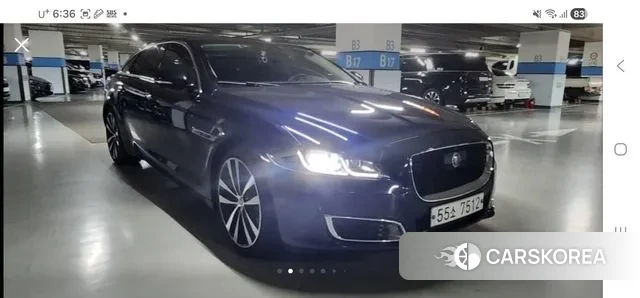 Jaguar All New XJ 2019 Синий из Кореи, фото 3