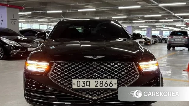 Genesis G90 2019 Черный из Кореи, фото 3