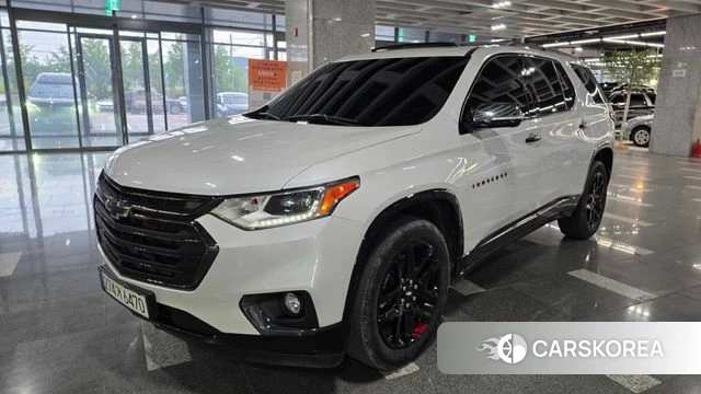 Chevrolet (GM Daewoo) Traverse 2021 Белый из Кореи, фото 5
