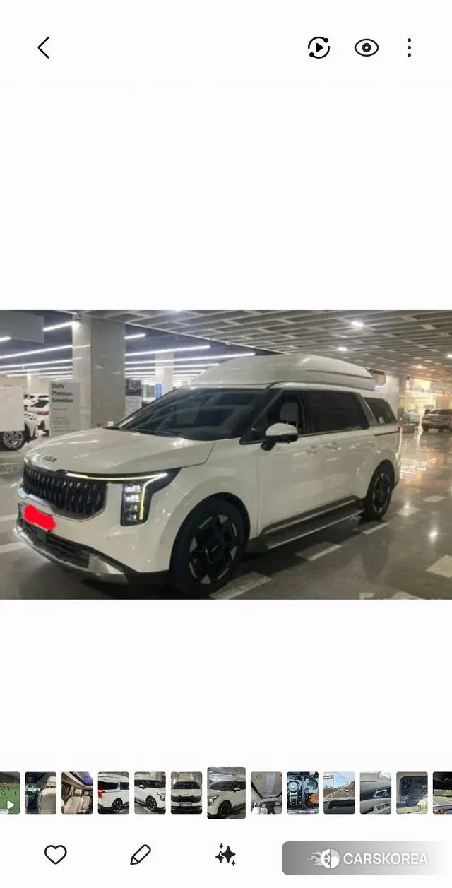 Kia The New Carnival 4th Generation 2024 Белый из Кореи, фото 5