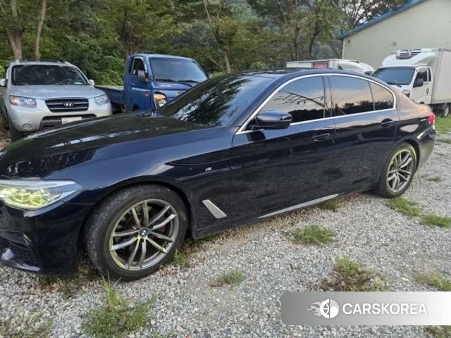 BMW 5 Series (G30) 2020 Черный из Кореи, фото 3