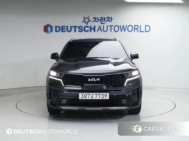 Kia Sorento 4th Generation 2022 Серый из Кореи, фото 3