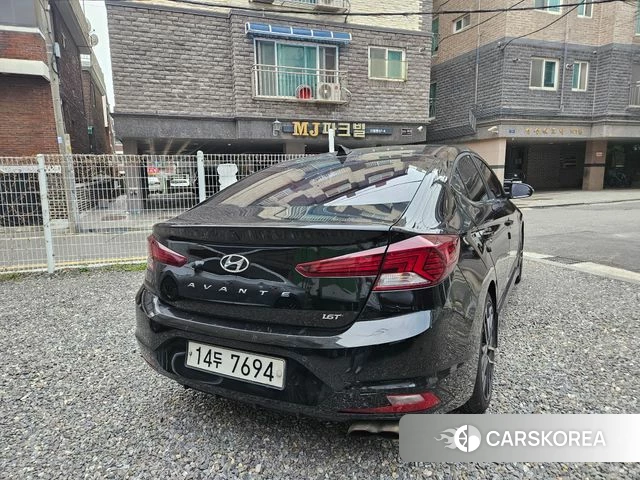 Hyundai The New Avante AD 2019 Черный из Кореи, фото 5