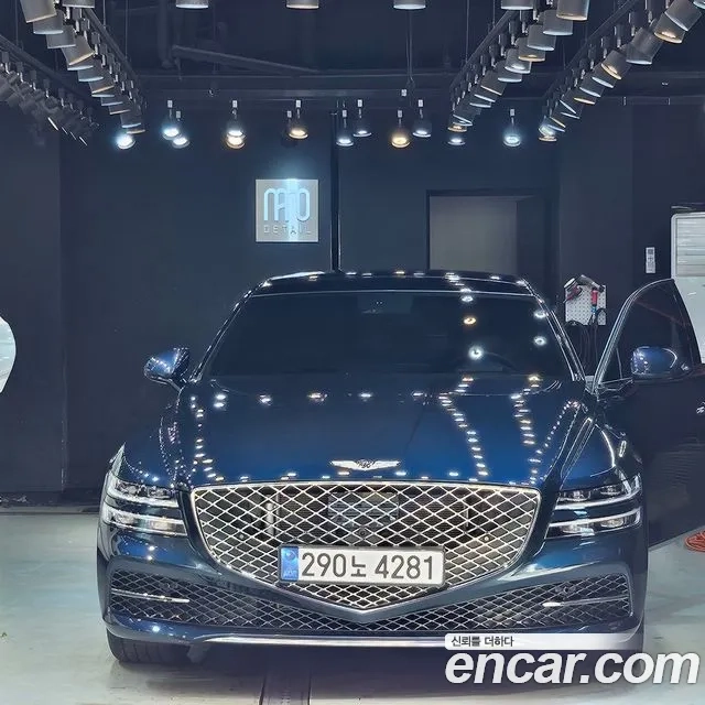 Genesis G80 (RG3) 2022 Синий из Кореи, фото 3