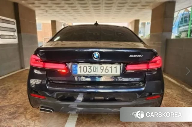 BMW 5 Series (G30) 2022 Черный из Кореи, фото 5