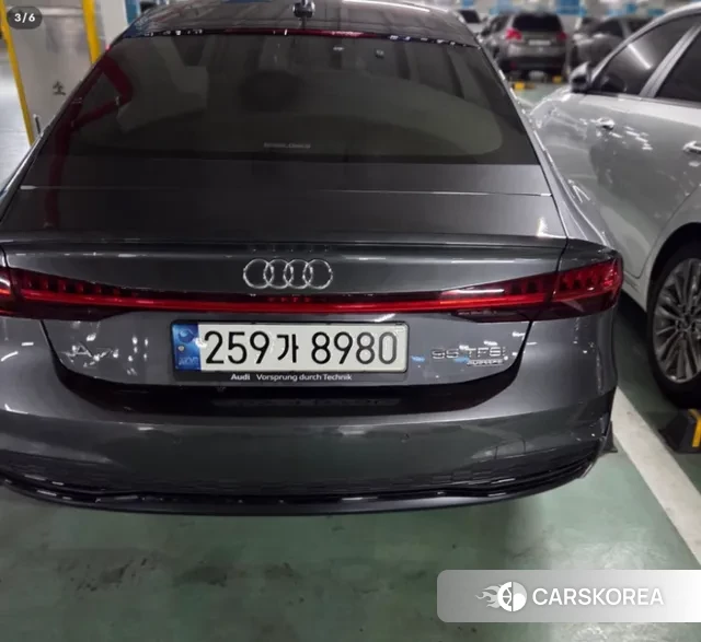 Audi A7 (4K) 2021 Серый из Кореи, фото 3