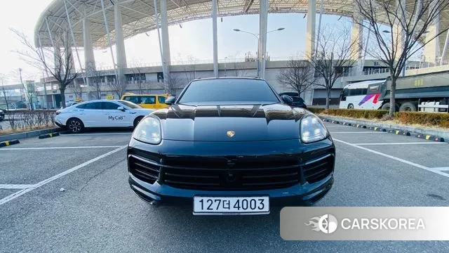 Porsche Cayenne (PO536) 2020 Черный из Кореи, фото 4