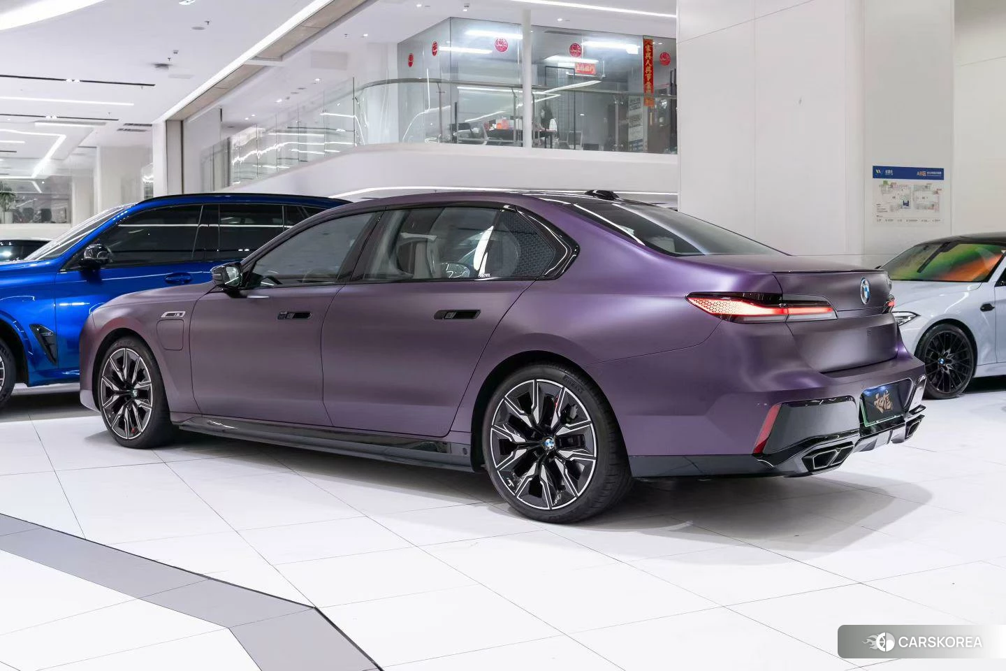 BMW 7 series PHEV 2023 Фиолетовый из Китая, фото 3