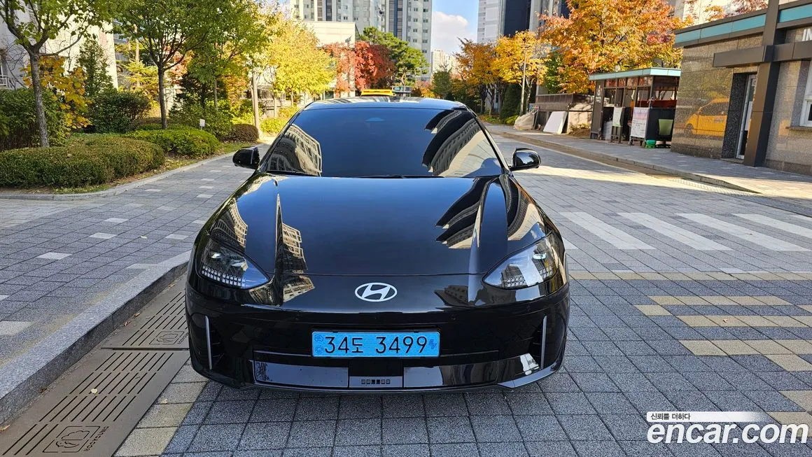 Hyundai Ionic 6 2023 Черный из Кореи, фото 3