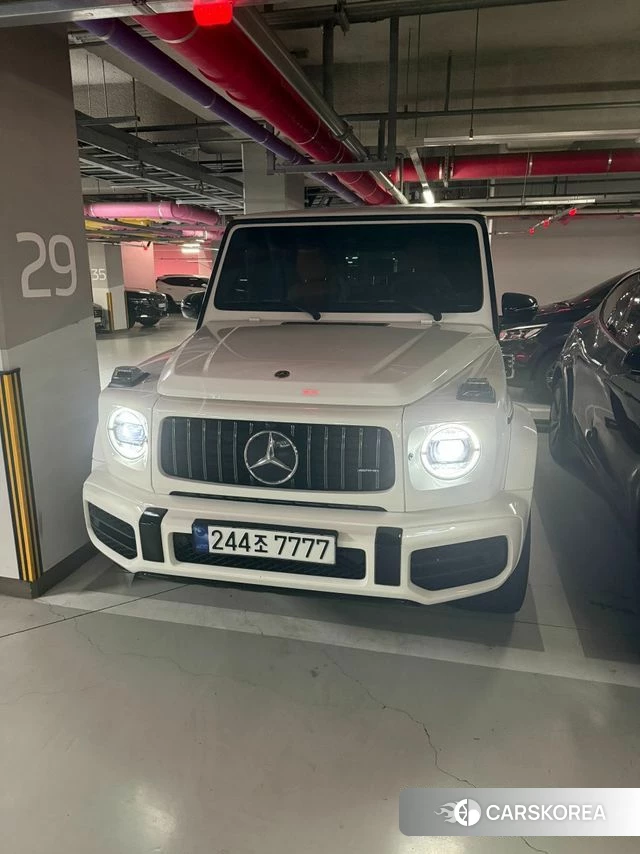 Mercedes-Benz G-Class W463b 2021 Белый из Кореи, фото 3