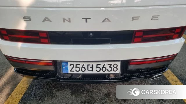 Hyundai Santa Fe (MX5) 2024 Белый из Кореи, фото 3