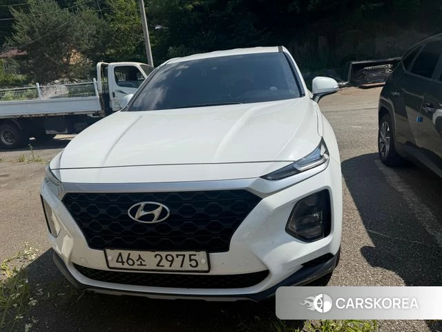 Hyundai Santa Fe TM 2019 Белый из Кореи, фото 3