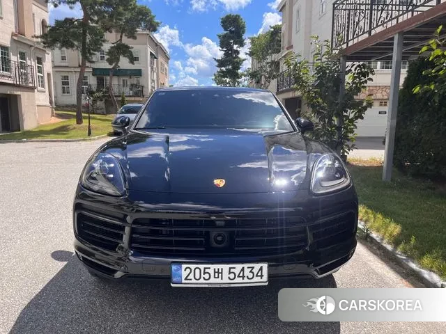 Porsche Cayenne (PO536) 2023 Черный из Кореи, фото 3