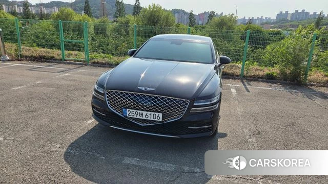 Genesis G80 (RG3) 2022 Черный из Кореи, фото 4