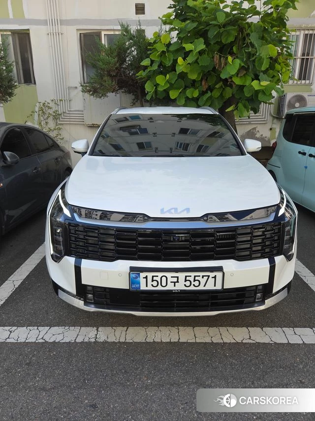 Kia The New Sportage 5th Generation Hybrid 2025 Белый из Кореи, фото 3