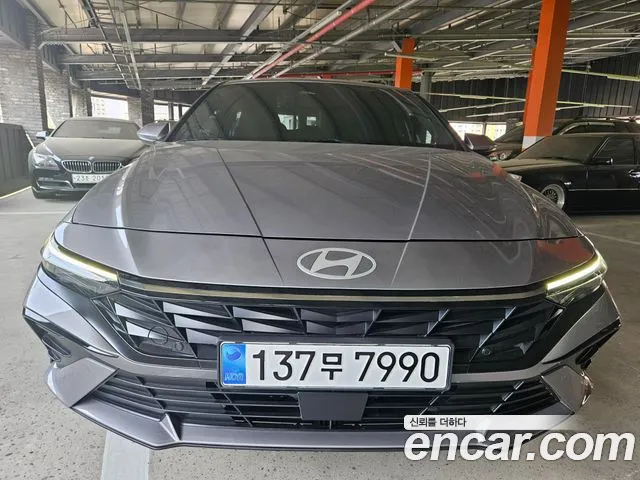Hyundai The New Avante (CN7) 2024 Серый из Кореи, фото 6