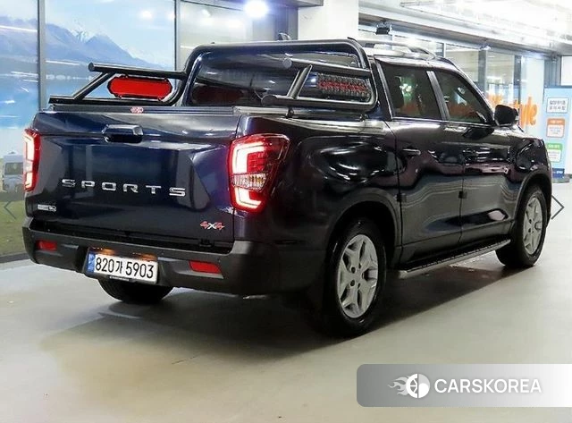 Ssangyong The New Rexton Sport 2021 Синий из Кореи, фото 3