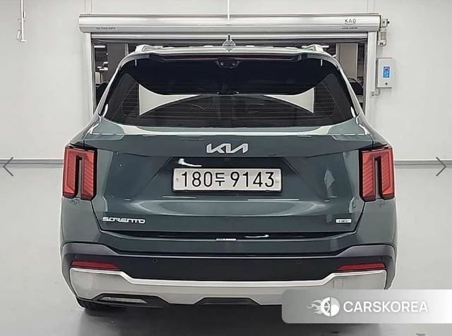Kia The New Sorento 4th Generation 2023 Зеленый из Кореи, фото 3